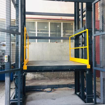 Kolonlu Yük Asansörleri